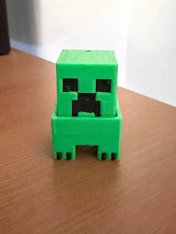 Brinquedo Fidget Minecraft chaveiro Creeper – photo 6